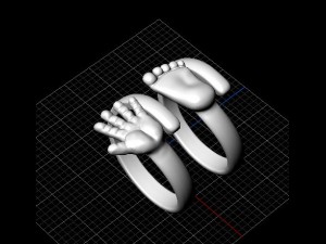 ring Modèle 3D