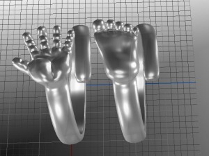 ring Modèle 3D
