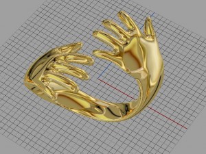jewellery ring 3D मॉडल