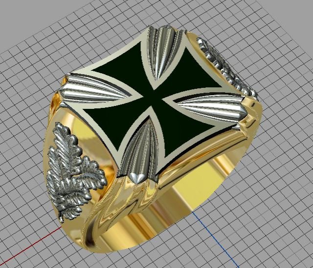 man ring 3D Model .c4d .max .obj .3ds .fbx .stl .blend 