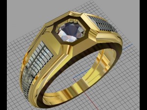 man ring Model 3D