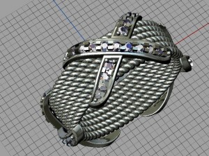 jewellery ring 3D 모델