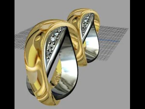 sieraden ring 3D Model