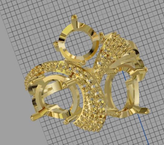 ring 3D Model .c4d .max .obj .3ds .fbx .stl .blend 