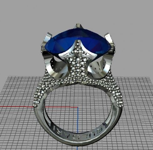 ring 3D Model .c4d .max .obj .3ds .fbx .stl .blend 
