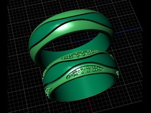 jewellery ring Model 3D