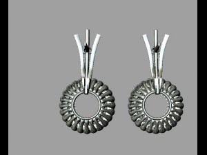 earring Modello 3D