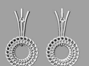 earring Modello 3D