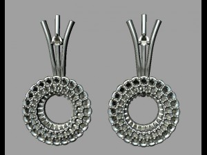 earring Modello 3D