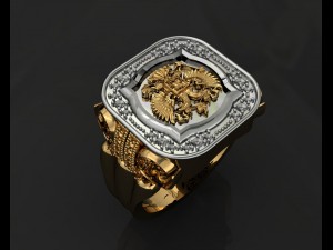 man ring Model 3D
