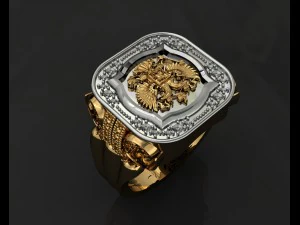 आदमी की अंगूठी 3D मॉडल