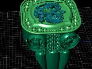man ring 3D Model