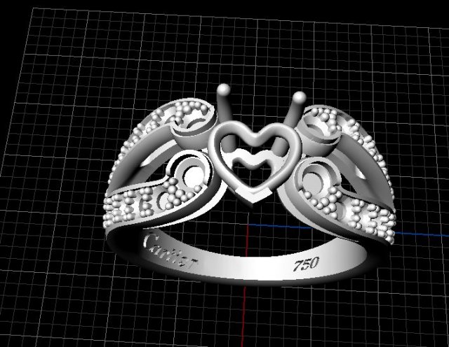 ring Model 3D .c4d .max .obj .3ds .fbx .stl .blend 