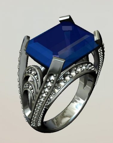 jewellery ring Model 3D .c4d .max .obj .3ds .fbx .stl .blend 