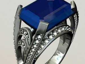 jewellery ring Model 3D