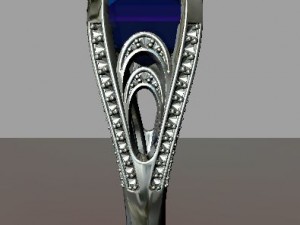 jewellery ring Model 3D