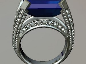 jewellery ring Model 3D