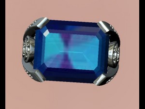 jewellery ring Model 3D