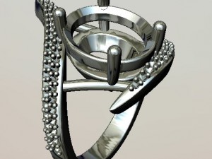 jewellery ring Model 3D