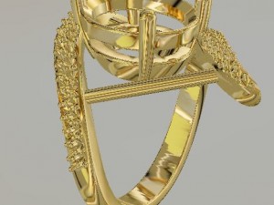 jewellery ring Model 3D