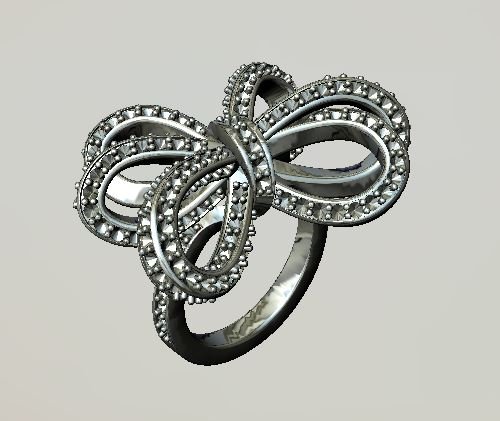 jewellery ring 3D 모델 .c4d .max .obj .3ds .fbx .stl .blend