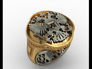 jewellery ring Modèle 3D