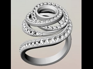jewellery ring 3D 模型