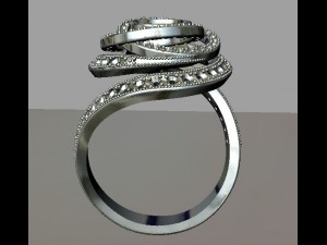 jewellery ring 3D 模型