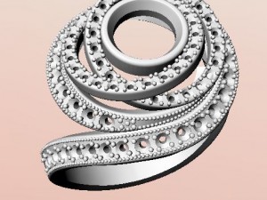 jewellery ring 3D 模型
