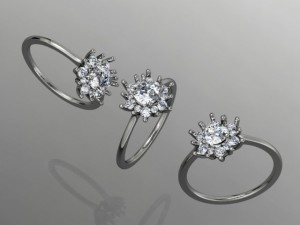 jewellery ring 3D 모델