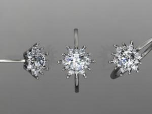jewellery ring 3D 모델