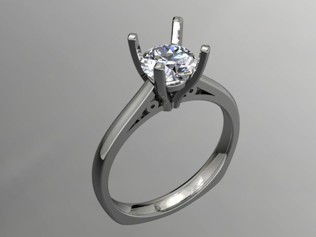 jewellery ring 3D 모델 .c4d .max .obj .3ds .fbx .stl .blend 