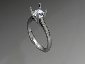 jewellery ring 3D 모델