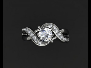 jewellery ring Modelo 3D