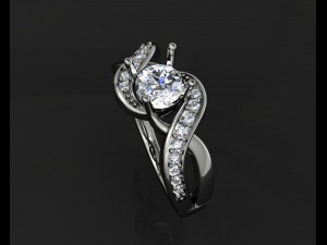 jewellery ring 3D Модель