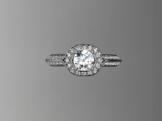 jewellery ring Model 3D .c4d .max .obj .3ds .fbx .stl .blend