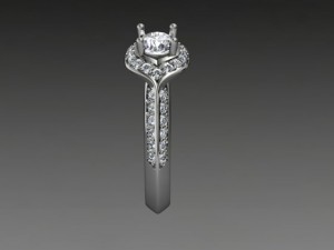 jewellery ring Model 3D