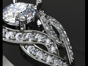 jewellery ring 3D Модель