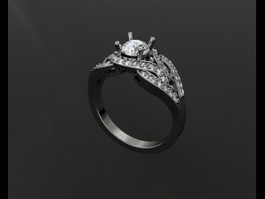 jewellery ring 3D Модель