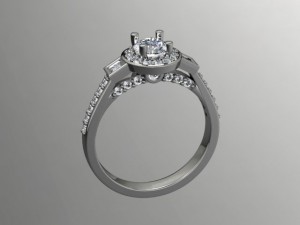jewellery ring Modello 3D