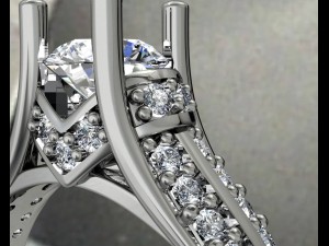 jewellery ring 3D Модель