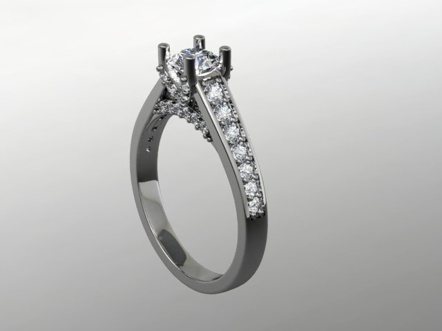 jewellery ring Modelo 3D .c4d .max .obj .3ds .fbx .stl .blend