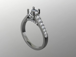 jewellery ring Modèle 3D