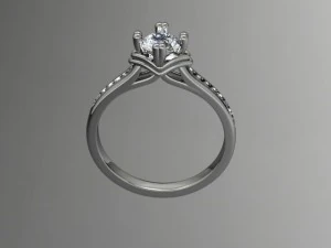 anel de joalheria Modelo 3D