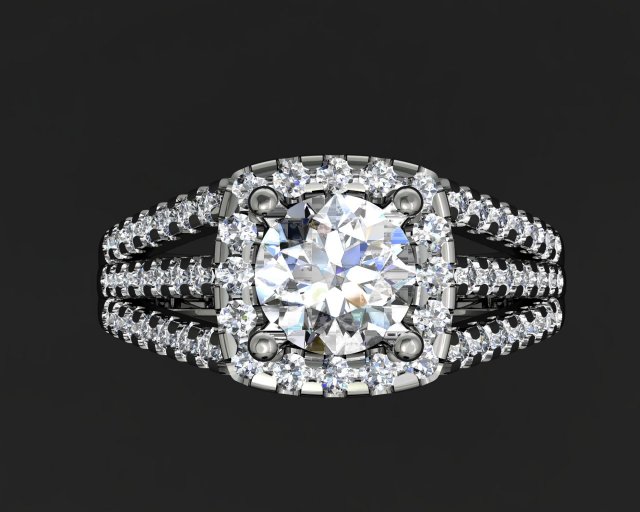 jewellery ring Modèle 3D .c4d .max .obj .3ds .fbx .stl .blend 