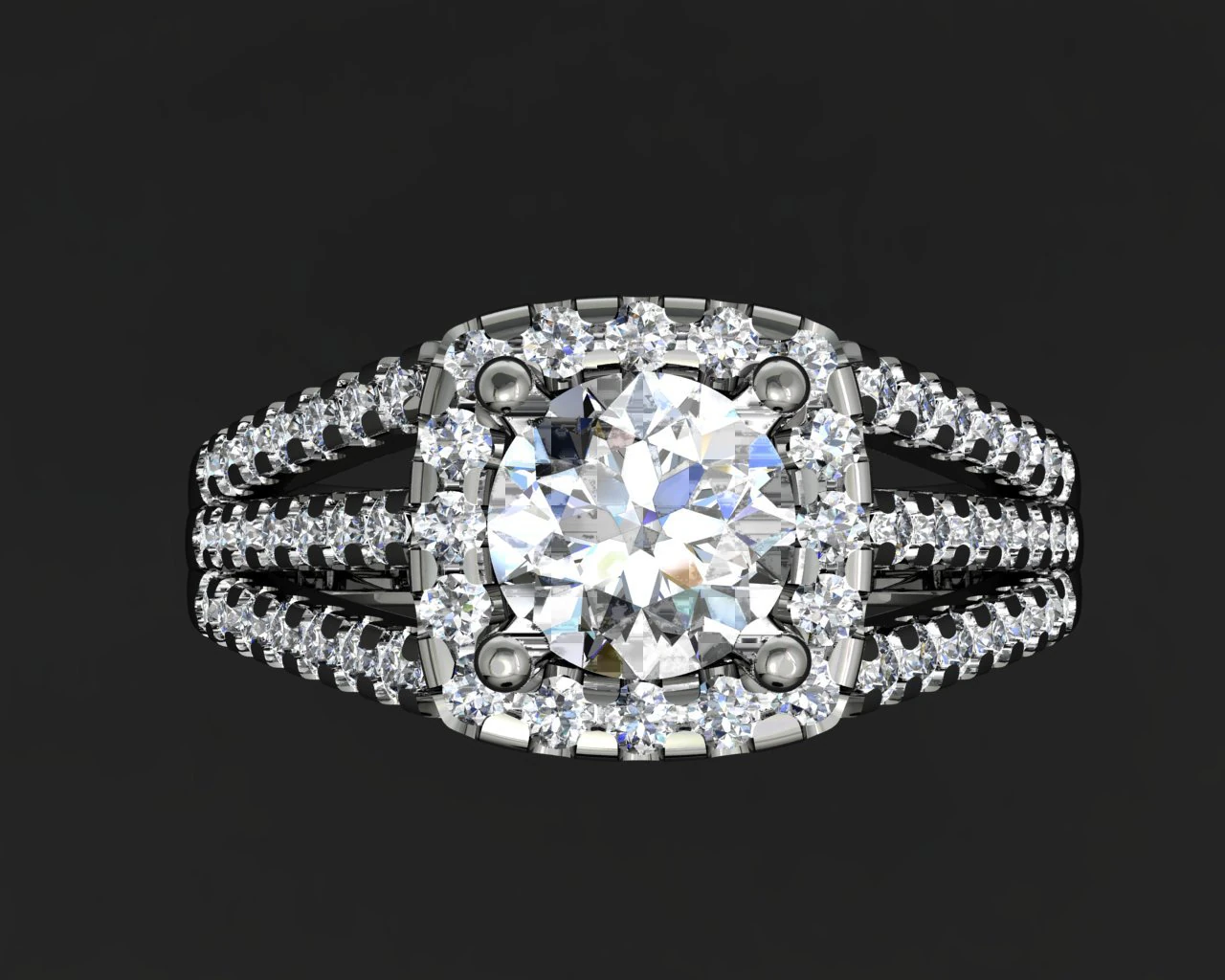 jewellery ring 3D Model .c4d .max .obj .3ds .fbx .stl .blend 