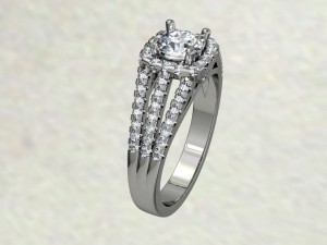 jewellery ring Modèle 3D
