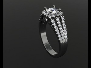 jewellery ring Modèle 3D