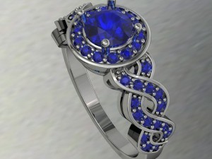 jewellery ring Model 3D