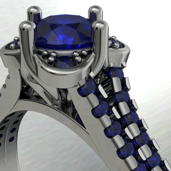 jewellery ring 3D Model .c4d .max .obj .3ds .fbx .stl .blend 